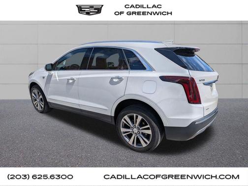 Crystal White Tri-Coat 2024 Cadillac XT5 Premium Luxury