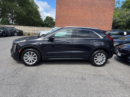 Galactic Gray Metallic 2023 Cadillac XT4 Luxury