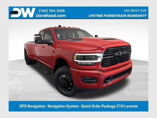 Flame Red Clearcoat 2023 RAM 3500 Laramie