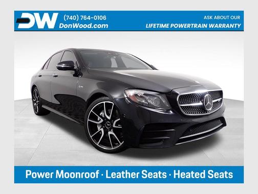 Obsidian Black Metallic 2018 Mercedes-Benz AMG E 43 Base 4MATIC