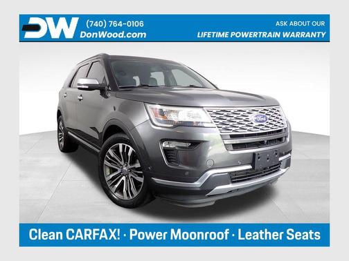 Magnetic Metallic 2019 Ford Explorer Platinum