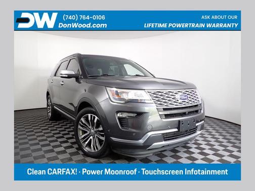 Magnetic Metallic 2019 Ford Explorer Platinum