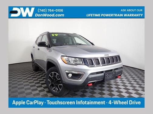 Billet Silver Metallic Clearcoat 2019 Jeep Compass Trailhawk