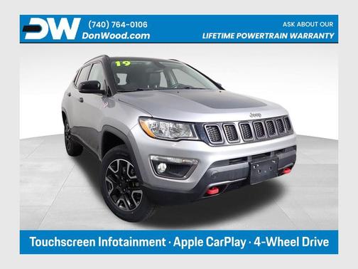 Billet Silver Metallic Clearcoat 2019 Jeep Compass Trailhawk