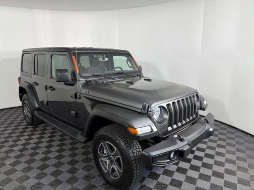 Granite Crystal Clearcoat Metallic 2022 Jeep Wrangler Unlimited Sport