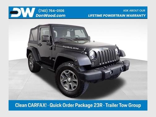 Black Clearcoat 2014 Jeep Wrangler Rubicon