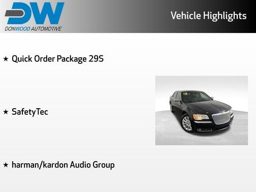 Gloss Black 2014 Chrysler 300C John Varvatos Luxury