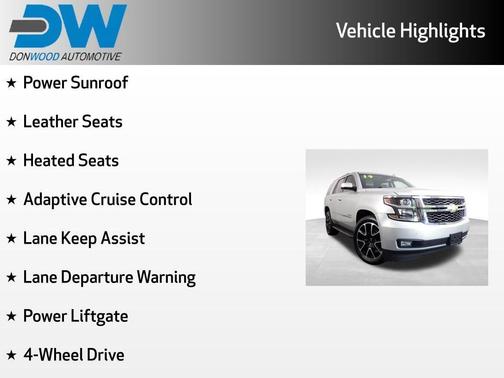 Silver Ice Metallic 2019 Chevrolet Tahoe LT