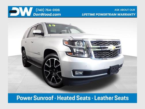 Silver Ice Metallic 2019 Chevrolet Tahoe LT