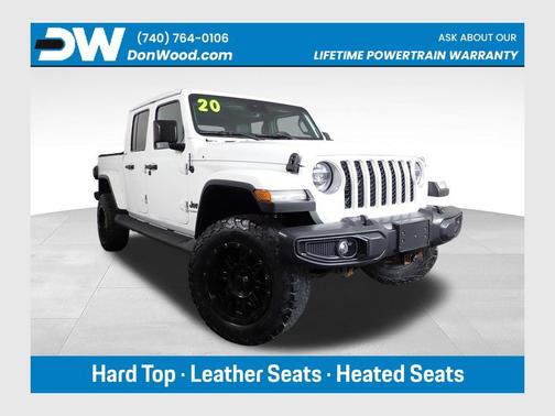 Bright White Clearcoat 2020 Jeep Gladiator Overland
