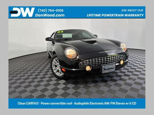 Evening Black 2002 Ford Thunderbird