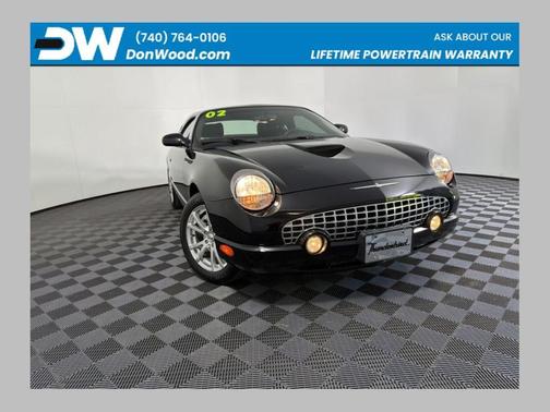 Black 2002 Ford Thunderbird