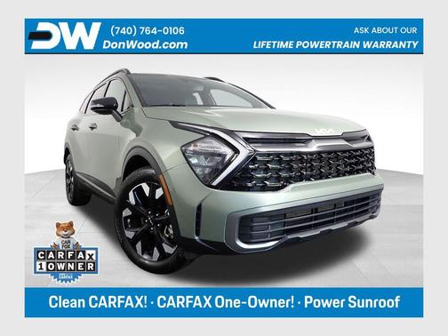 Jungle Green 2023 Kia Sportage X-Line