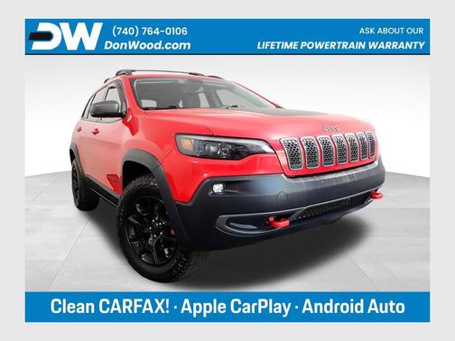 Firecracker Red Clearcoat 2019 Jeep Cherokee Trailhawk