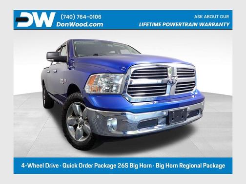 Blue Streak Pearlcoat 2017 RAM 1500 Big Horn