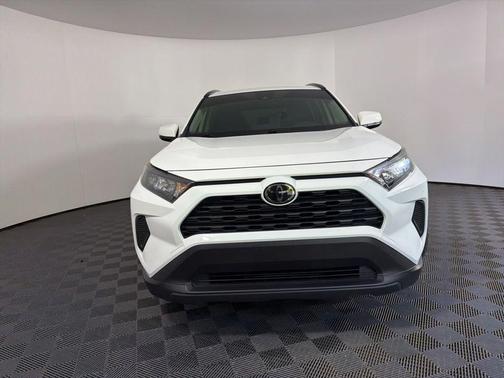 Super White 2019 Toyota RAV4 LE