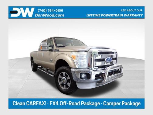 Pale Adobe Metallic 2011 Ford F-350 Lariat Super Duty