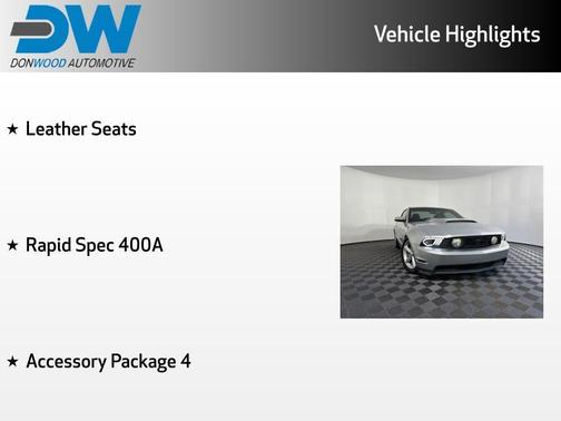 Brilliant Silver Metallic 2010 Ford Mustang GT Premium