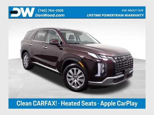 Burgundy 2024 Hyundai PALISADE SEL