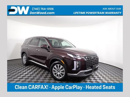 Burgundy 2024 Hyundai PALISADE SEL