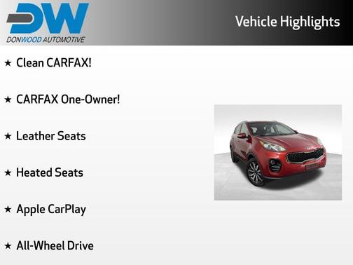 Hyper Red 2019 Kia Sportage EX
