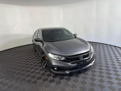 Sonic Gray Pearl 2021 Honda Civic Sport