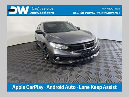 Sonic Gray Pearl 2021 Honda Civic Sport
