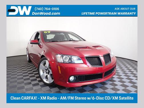 Sport Red Metallic 2009 Pontiac G8 GT