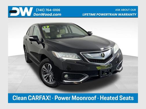 Crystal Black Pearl 2017 Acura RDX Advance Package