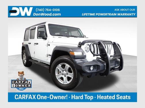 Bright White Clearcoat 2023 Jeep Wrangler Sport