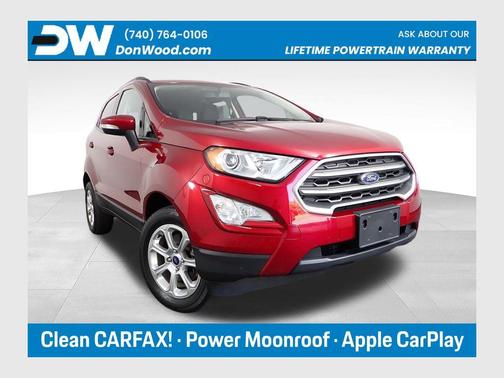 Ruby Red Metallic Tinted Clearcoat 2020 Ford EcoSport SE