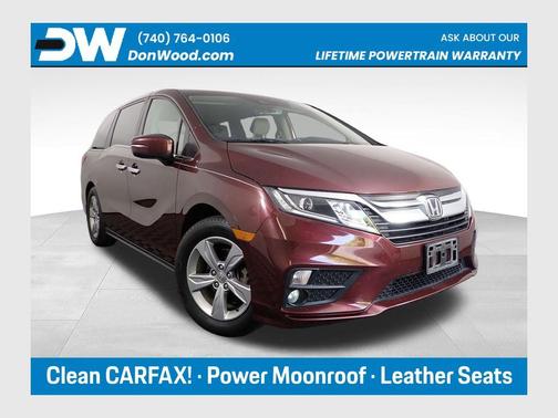 Deep Scarlet Pearl 2018 Honda Odyssey EX-L
