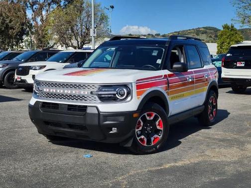 OXFORD WHITE 2025 Ford Bronco Sport FREE WHEELING