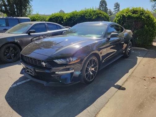 SHADOW BLACK 2020 Ford Mustang ECOBOOST PREMIUM