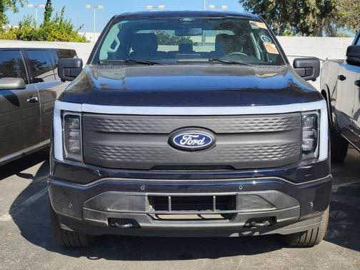 ANTIMATTER BLUE METALLIC 2025 Ford F-150 Lightning FLASH