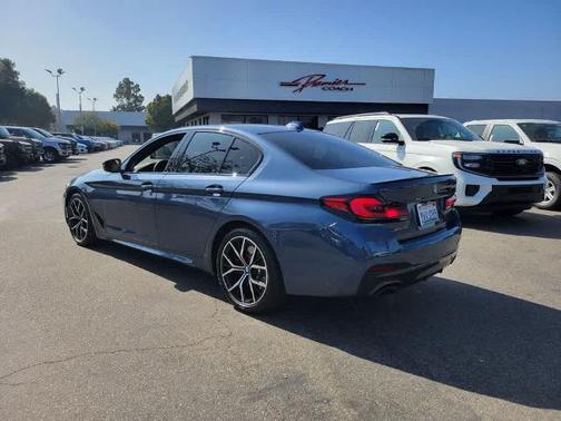 Arctic Race Blue Metallic 2023 BMW 530 530I