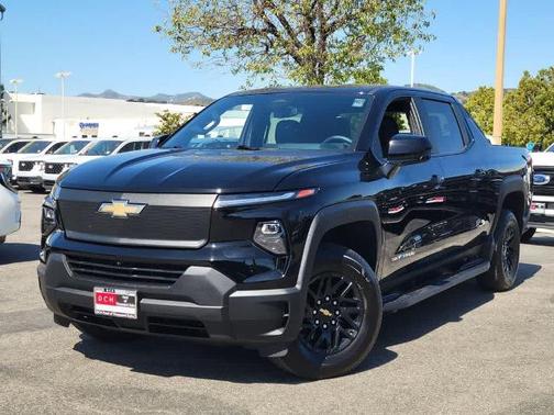 Black 2024 Chevrolet Silverado EV WT