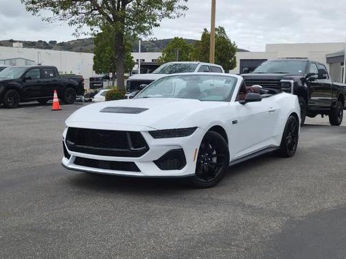 OXFORD WHITE 2025 Ford Mustang GT PREMIUM