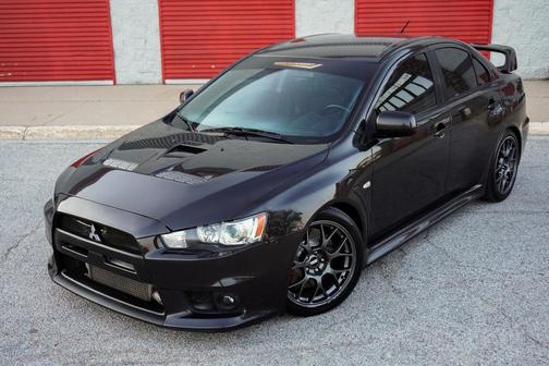 Phantom Black Pearl 2014 Mitsubishi Lancer Evolution MR