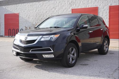 Crystal Black Pearl 2011 Acura MDX 3.7L Technology