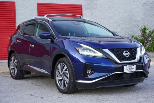 Deep Blue Pearl 2020 Nissan Murano SL Intelligent AWD