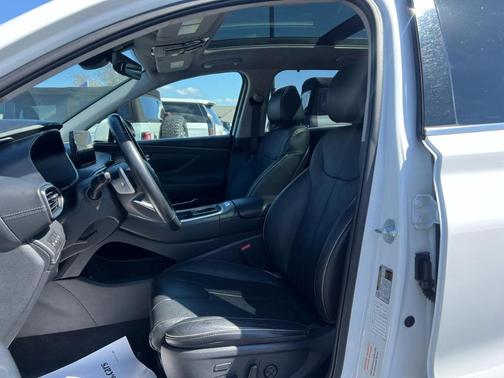 White 2023 Hyundai SANTA FE Limited
