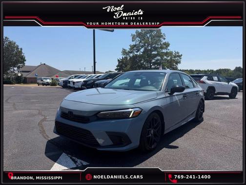 Gray 2024 Honda Civic Sport