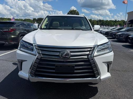White 2019 Lexus LX 570 Three-Row