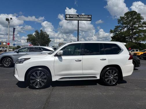 White 2019 Lexus LX 570 Three-Row