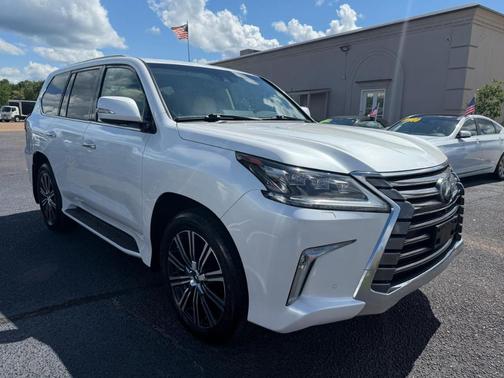 White 2019 Lexus LX 570 Three-Row