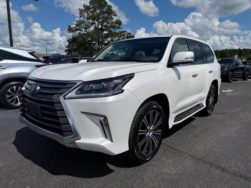 White 2019 Lexus LX 570 Three-Row