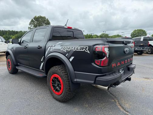 Black 2025 Ford Ranger Raptor