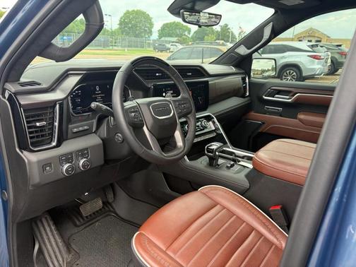 Blue 2025 GMC Sierra 1500 Denali Ultimate