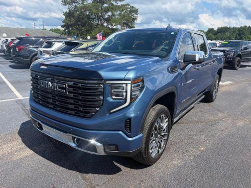 Blue 2025 GMC Sierra 1500 Denali Ultimate